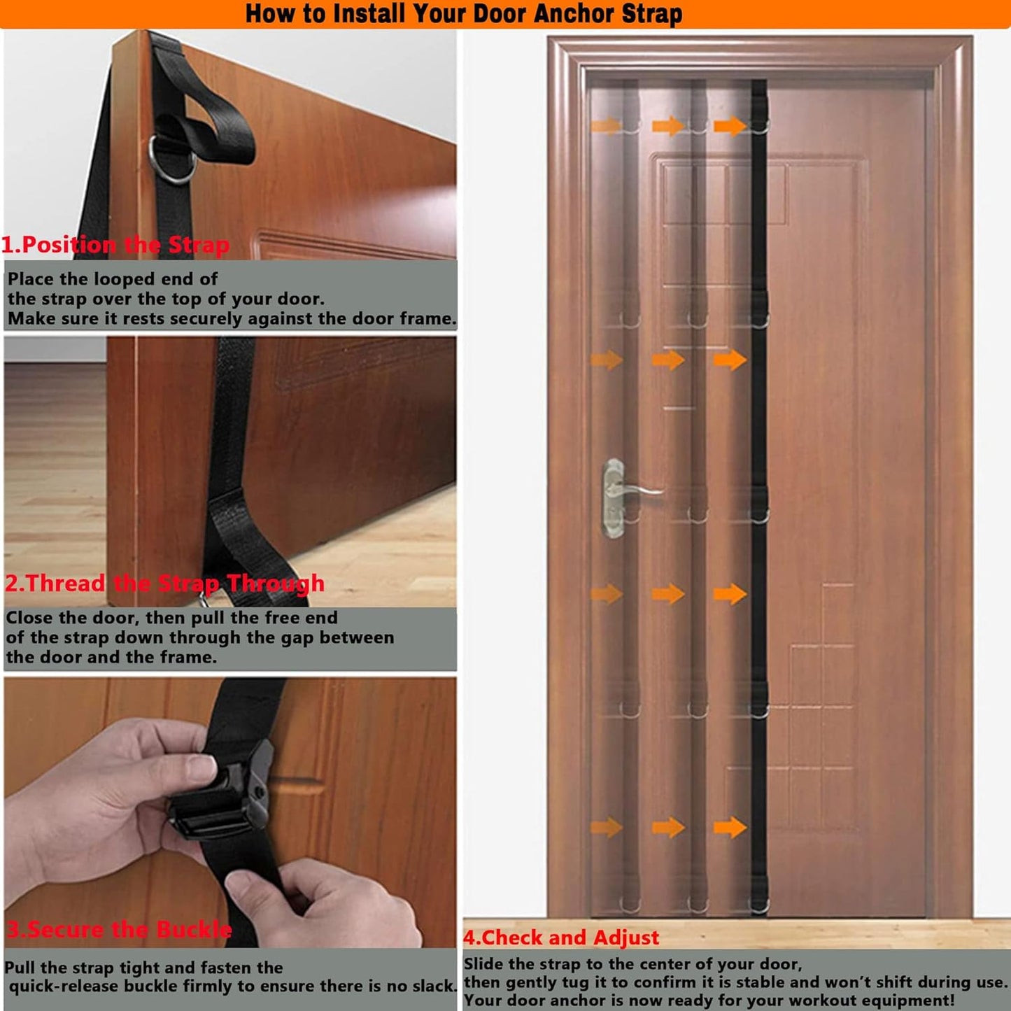 Resistance Bands Set with Door